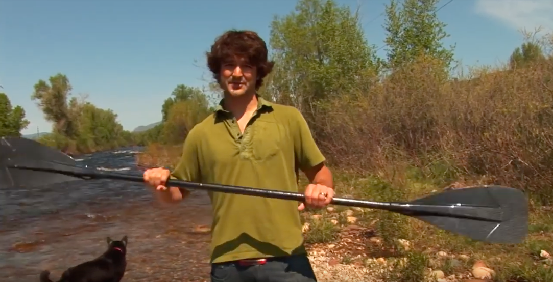 Double-Bladed Stand-Up Paddle
